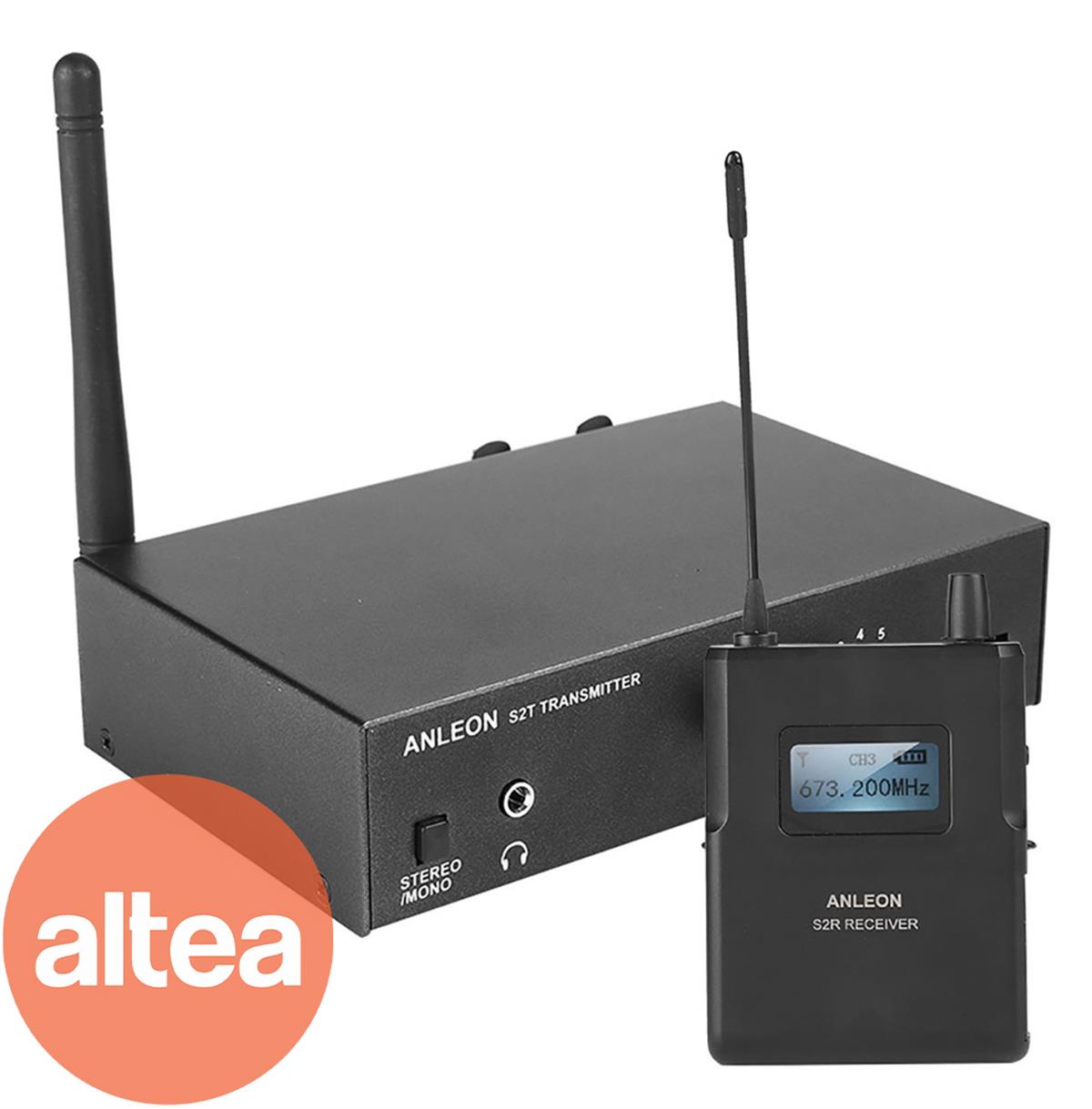 Especificaciones Técnicas
Material: Metal + ABS
Frecuencia: 561-568 MHZ
Batería del receptor: 2 * AA (no incluida)
Respuesta de frecuencia: 20Hz ~ 18 KHz
Antena: 1/4 longitud de onda
Fuente de alimentación del transmisor: DC9V/300mA
Transmisor RF potencia de salida: 10 mW
Tiempo de espera del receptor: más de 12 horas (con batería de 1,5 V 2XAA) (sin entrega de la batería)
Distancia de uso: interior de 50 metros, exterior de más de 100 metros
Incluye: Transformador
*NO INCLUYE PILAS*