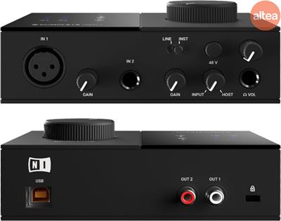 Interfaz de Audio 2 Entradas 2.0 USB Native