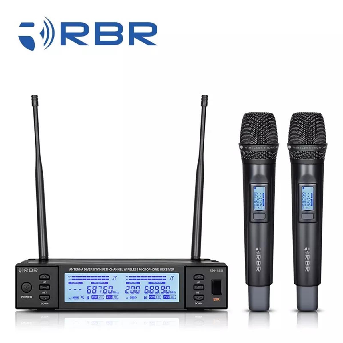DUO MICROFONOS RBR 8M 680
