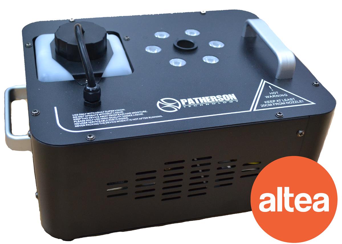MAQUINA DE HUMO DE 1200W TIRO VERTICAL CON LED