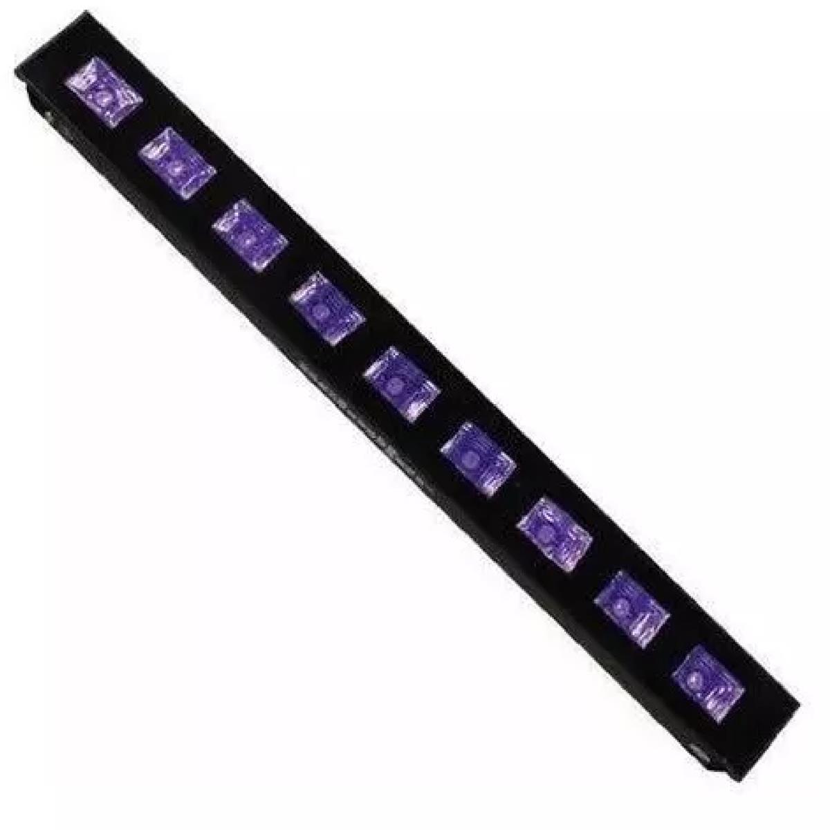 BARRA EFECTO LED UV 
18X3W LUZ NEGRA DMX 2 
Y 20 CH
