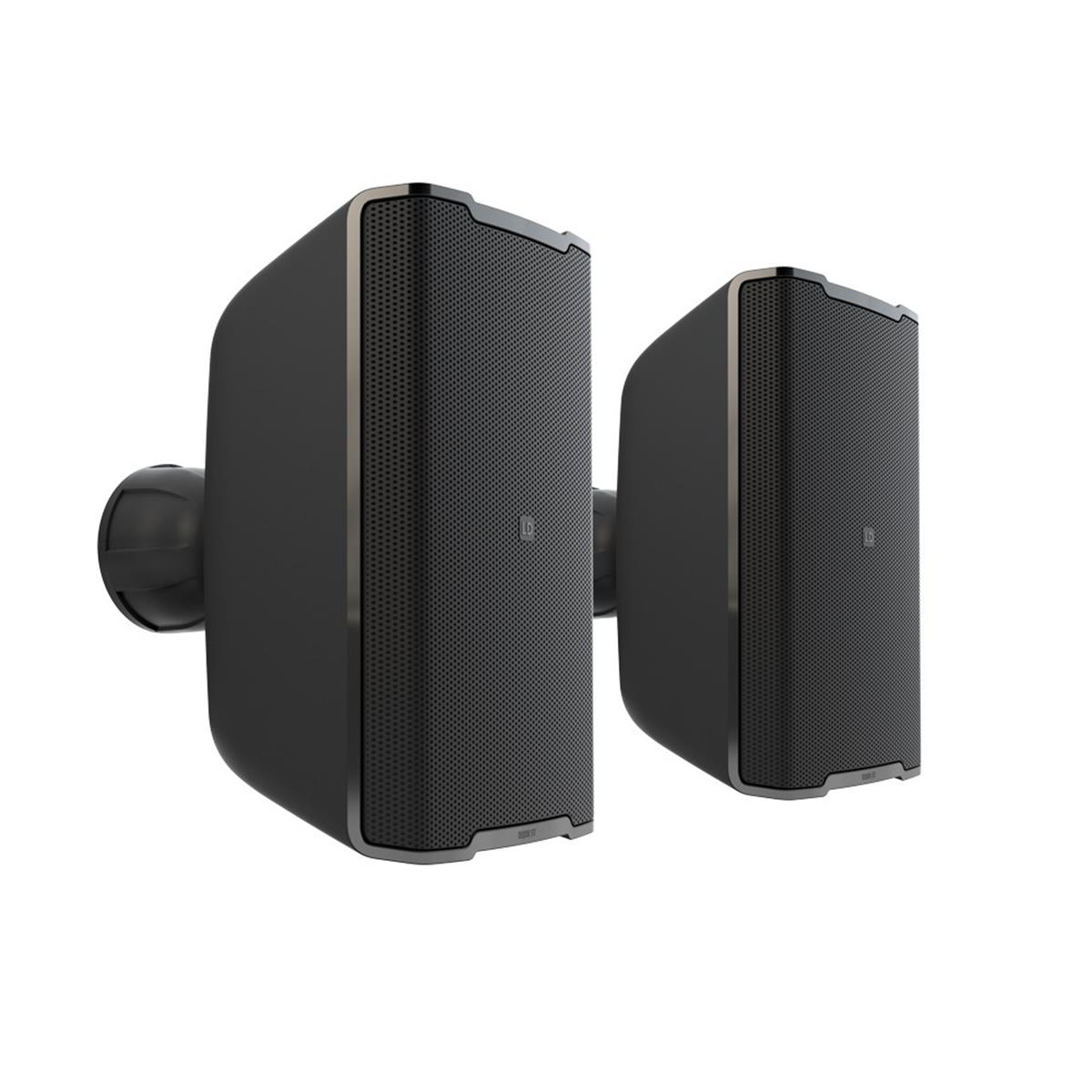 Los altavoces DQOR proporcionan un ambiente atractivo gracias a su ángulo de amplia cobertura y a su sonido balanceado.

