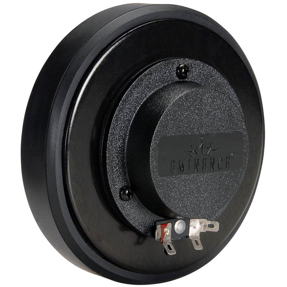 Potencia: 80 watts

Tamaño de garganta: 1" pulgada

Diametro de bobina: 2" pulgadas

Diafragma de titanio

Imán de ferrita