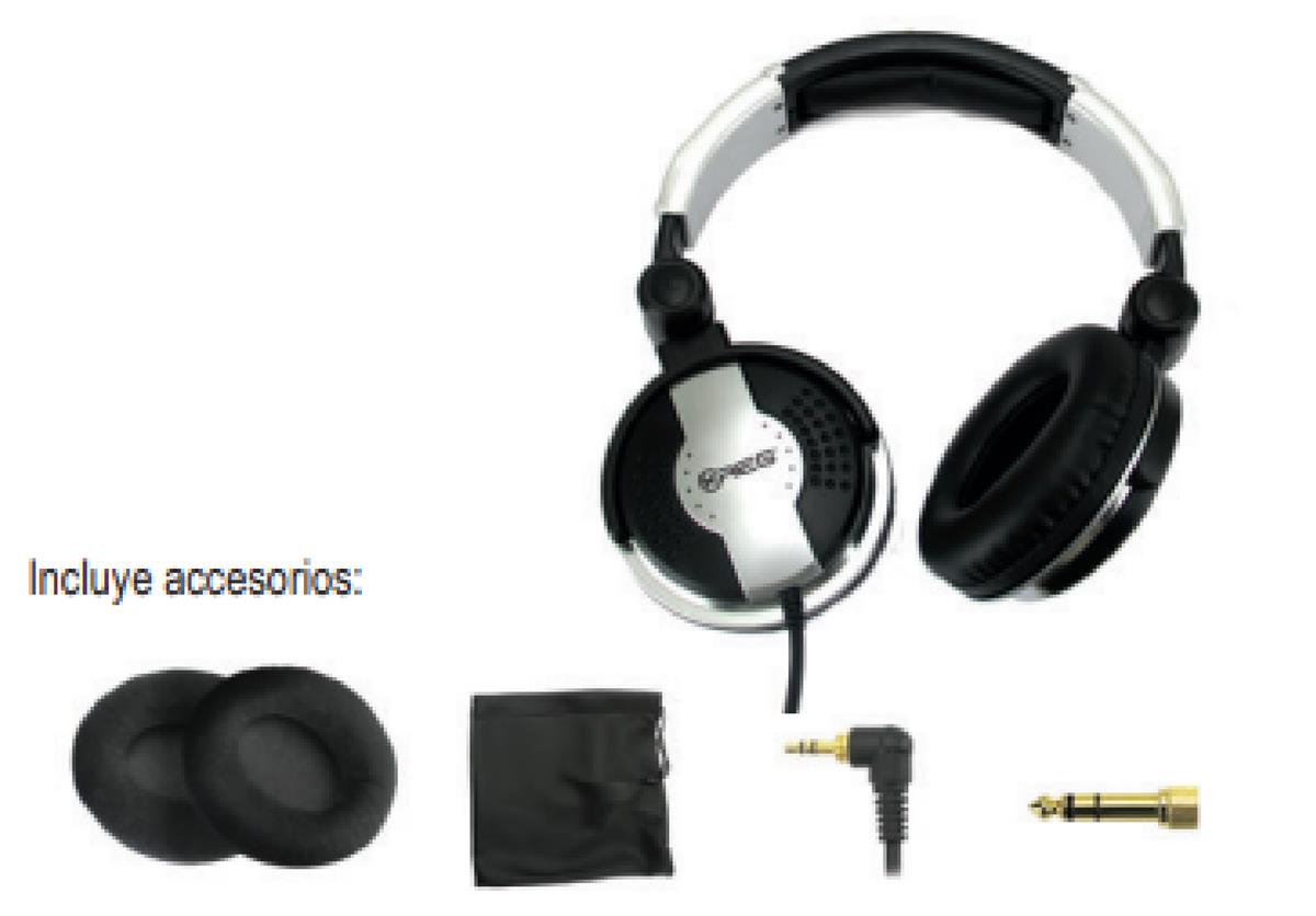 Audifonos para DJ Krieg.