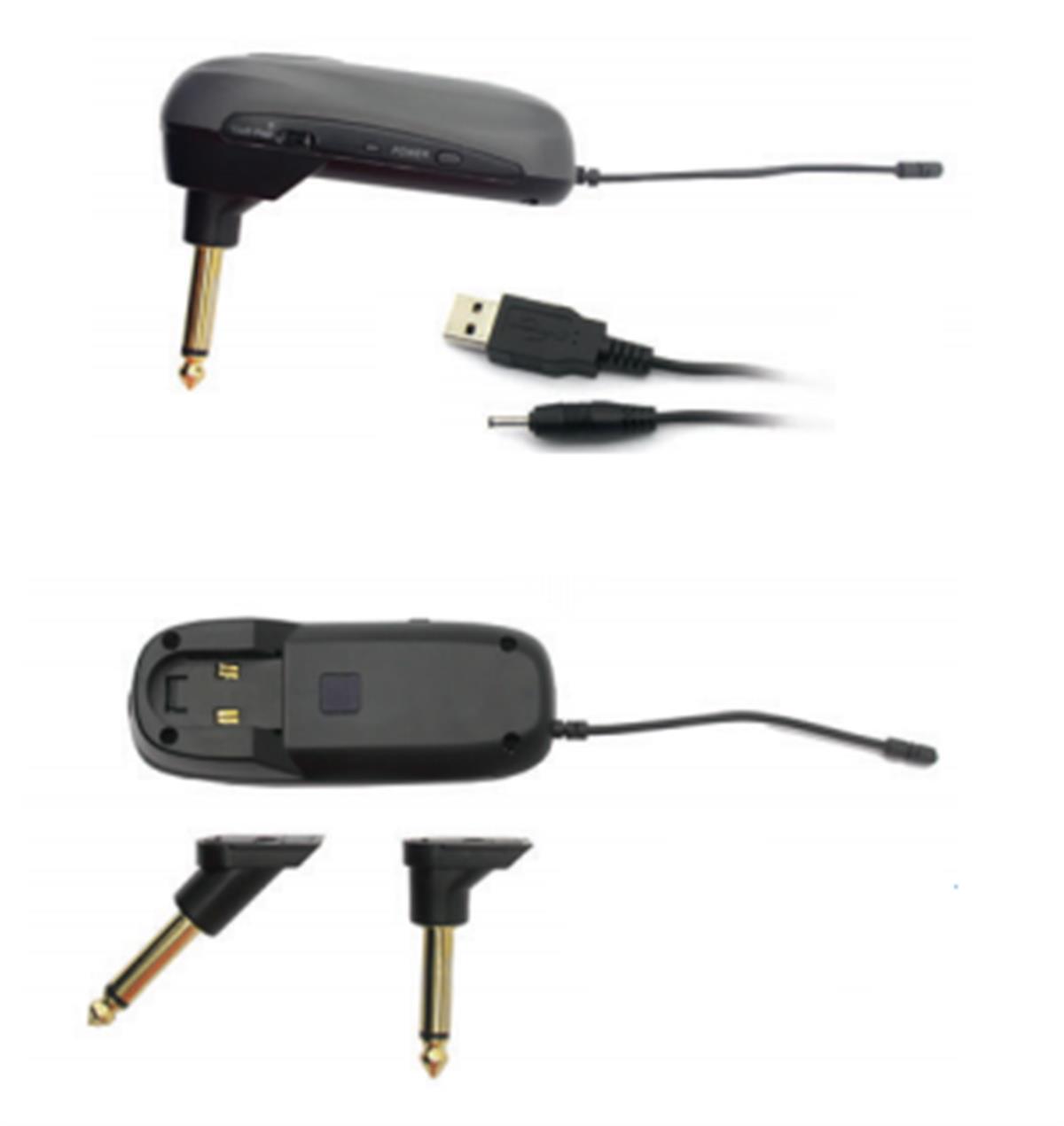 Transmisores inalámbricos para instrumentos de linea: Guitarra, Bajo, Teclados, etc.
Estos transmisores de alta calidad combinan las mejores caracteristicas de los sistemas inalambricos KRIEG®, permitiendo a un instrumento de línea (bajo, guitarra, etc.) convertirlo a inalámbrico con el adaptador KL-24.