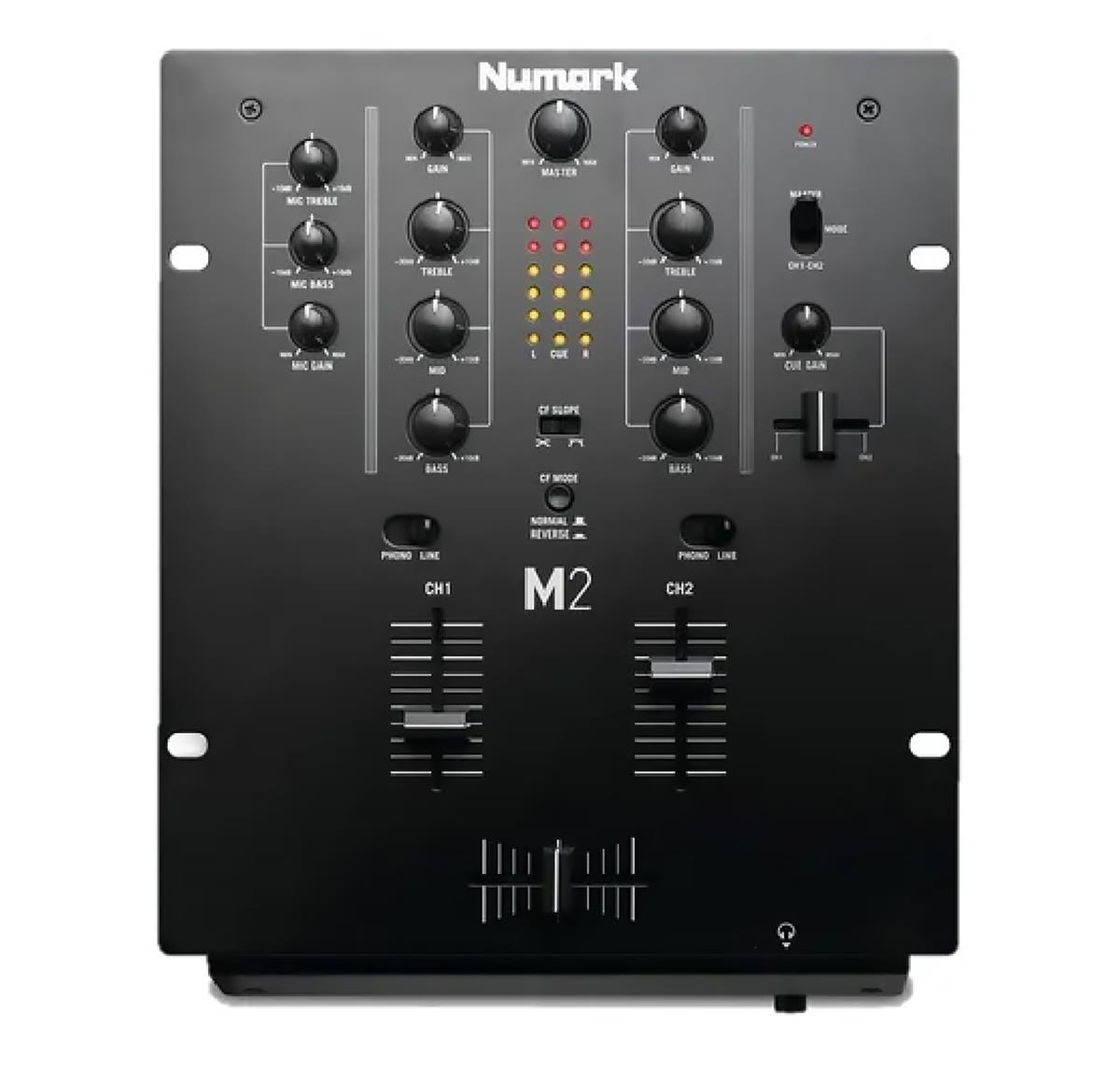 Mezcladora Dj 2 Canales, Numark M2 Serie Black