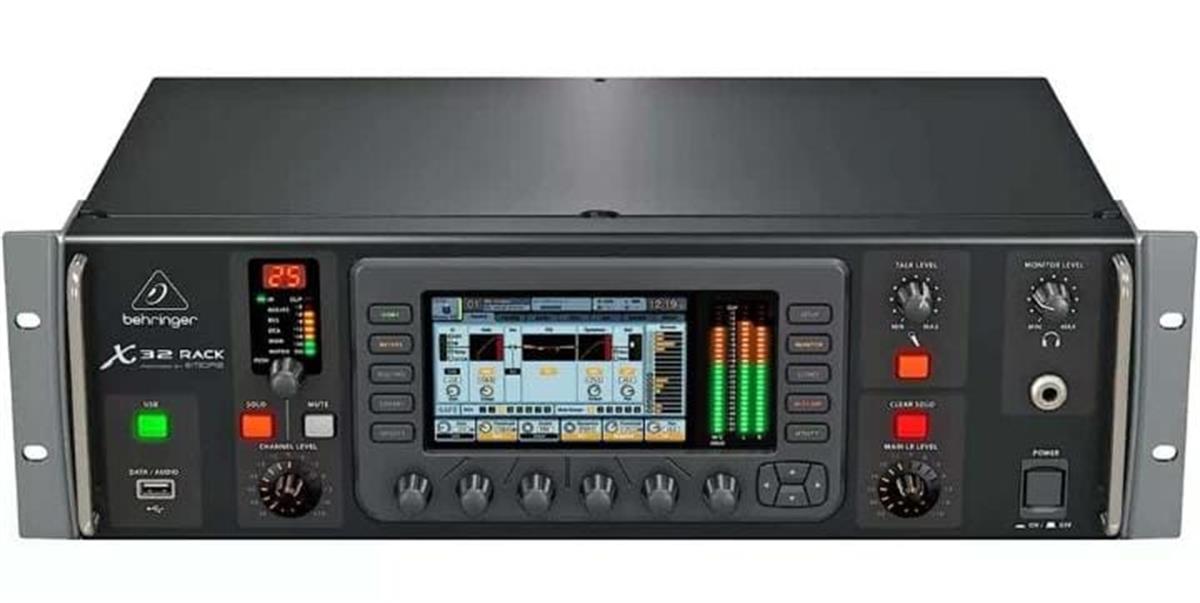 La Behringer X32 Rack cambiará tu forma de pensar acerca de las consolas digitales.
