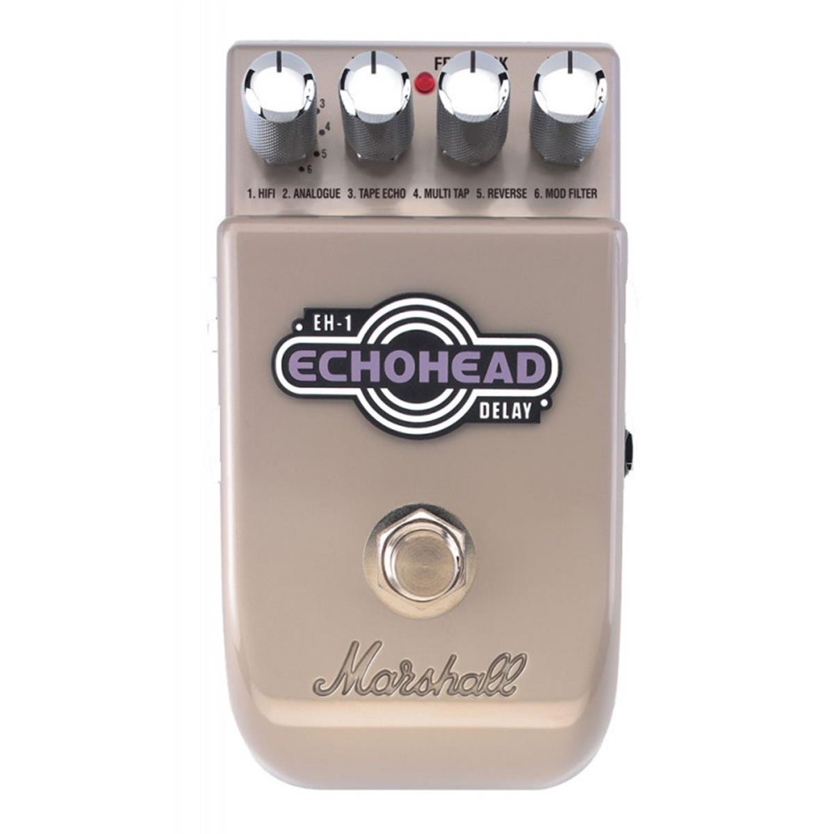  Integra seis modos de delay. 
Puedes además añadir al pedal un tap tempo y gracias a su salida stereo, 
tendrás la máquina perfecta de control de tu tiempo.
