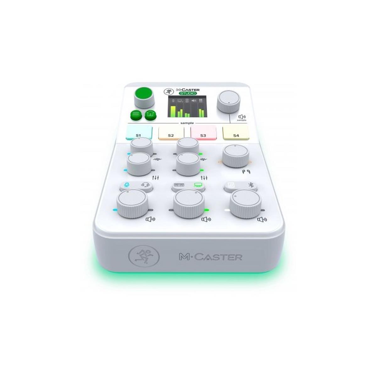 MEZCLADORA DE ESTUDIO PARA STREAMING, COLOR BLANCO