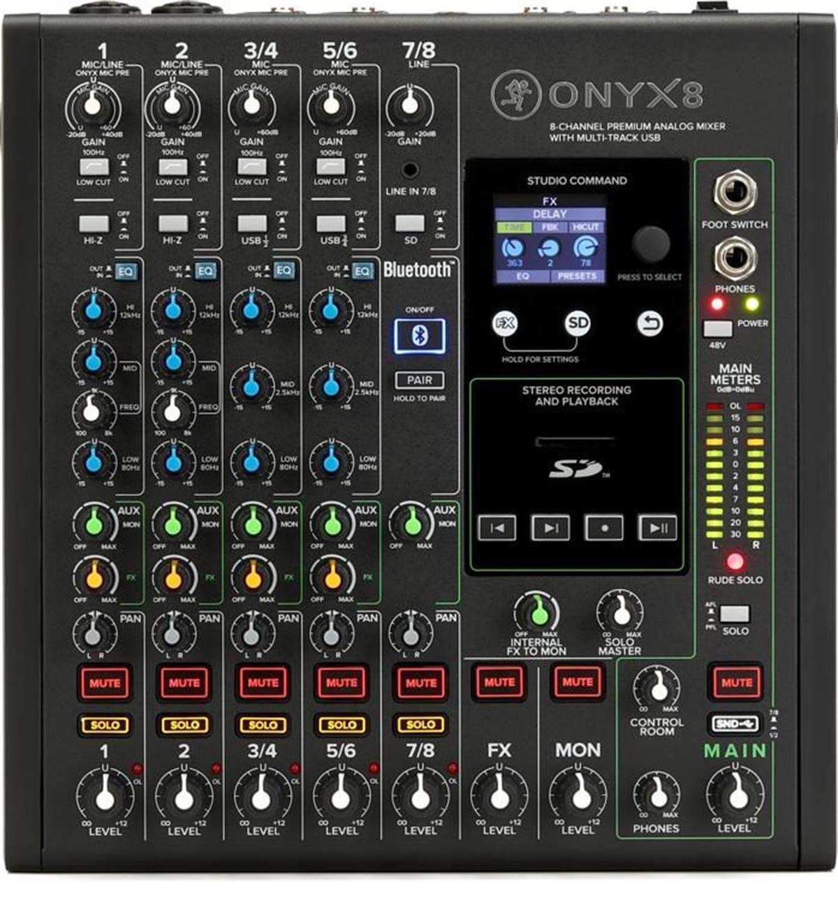 Mezcladora Mackie Onyx8