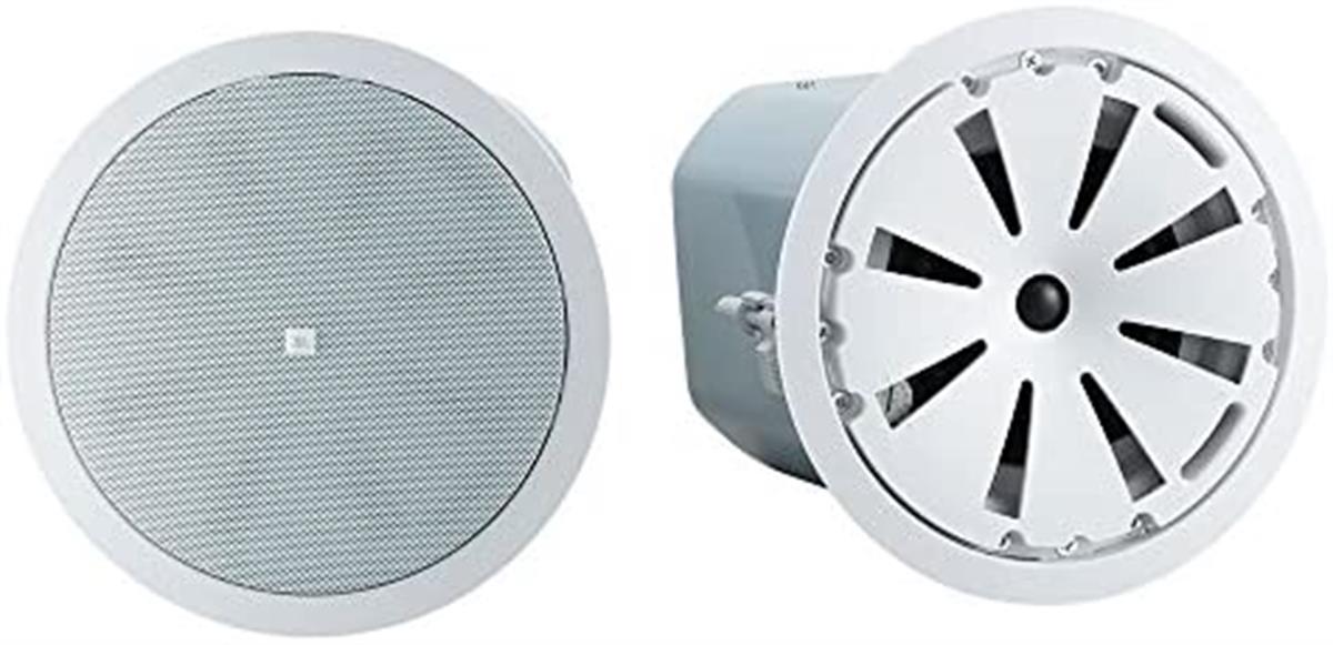WIDE-COVERAGE, EXTENDED BASS CEILING SPEAKER FEAT
