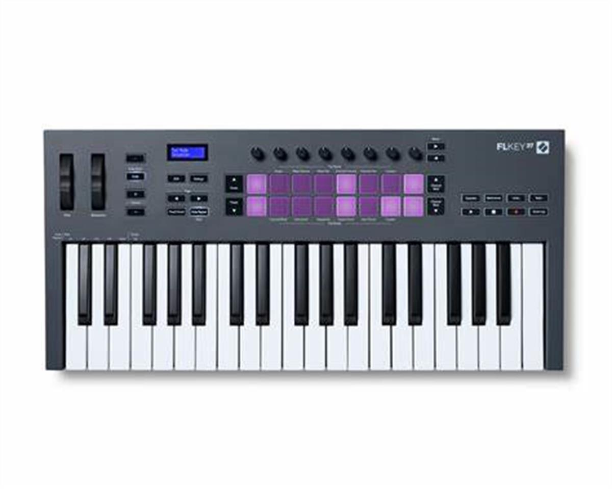  Con controles para el secuenciador por pasos, el rack de canales y el mezclador de FL Studio, y los modos creativos de escala y acorde, FLkey te permite tocar libremente para que puedas sacar más provecho de tu música.