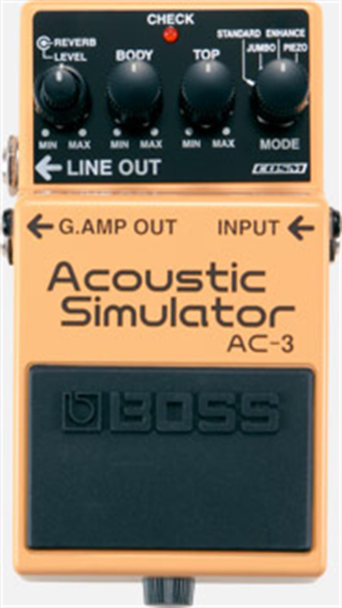 Pedal Compacto "Acoustic Simulator"