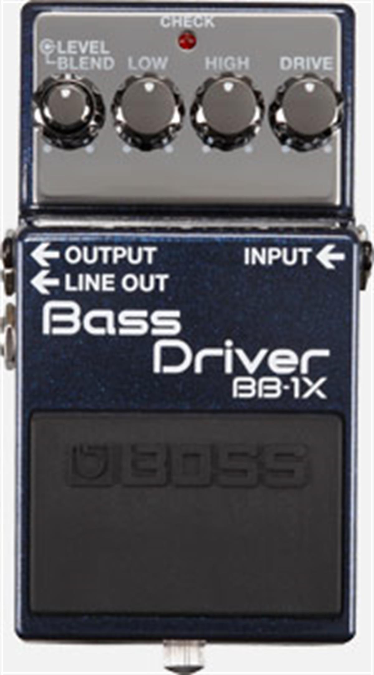 Pedal compacto  p/ bajo Bass Driver stompbox premium
