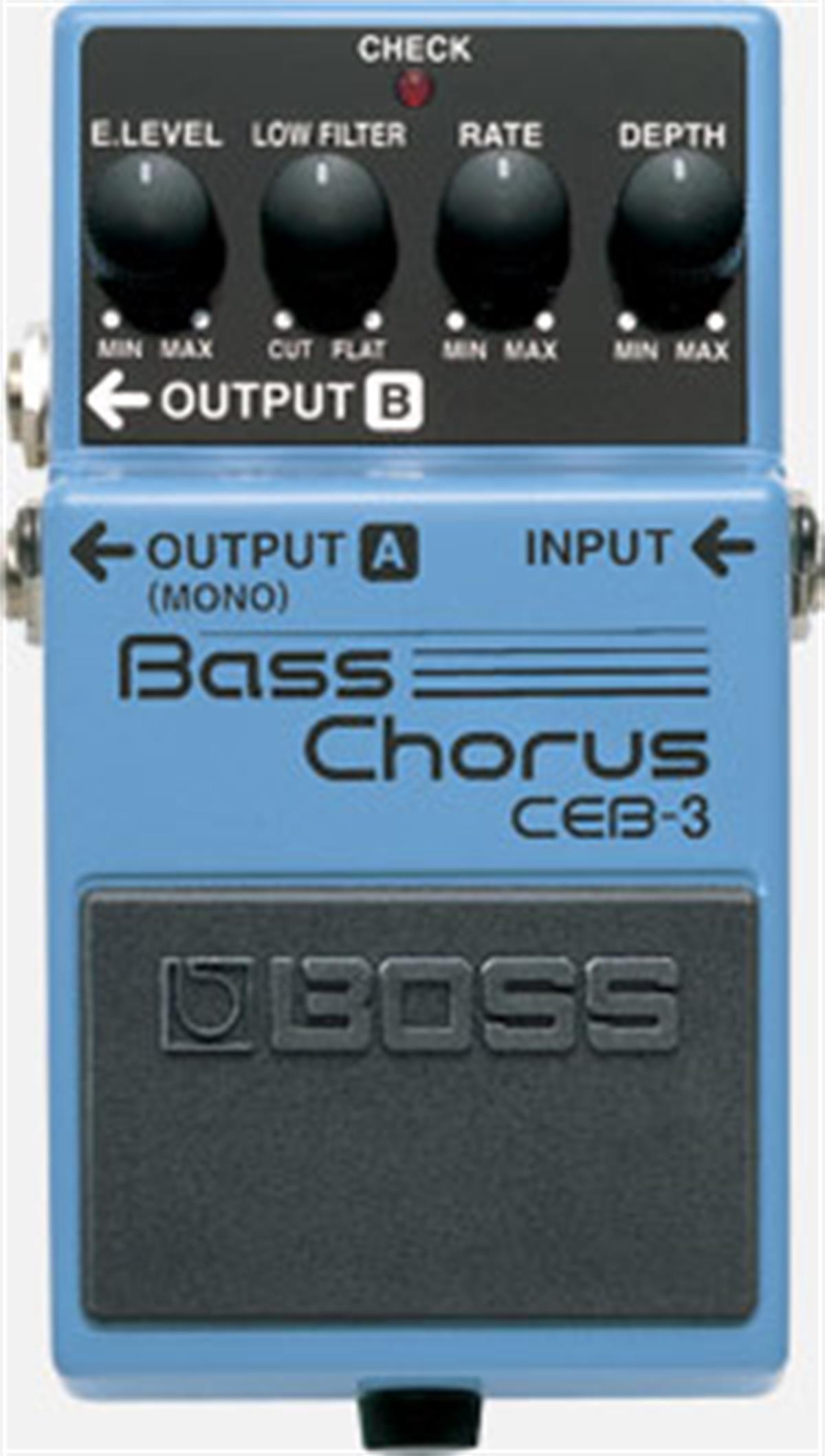 Pedal Compacto p/bajo Bass Chorus
