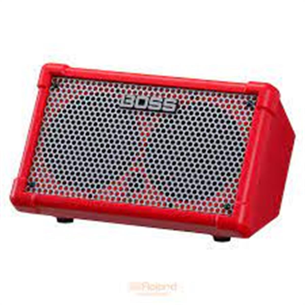 Versión de nueva generación del exitoso amplificador móvil para músicos callejeros CUBE Street de 4 kg y 2x10 W color rojo