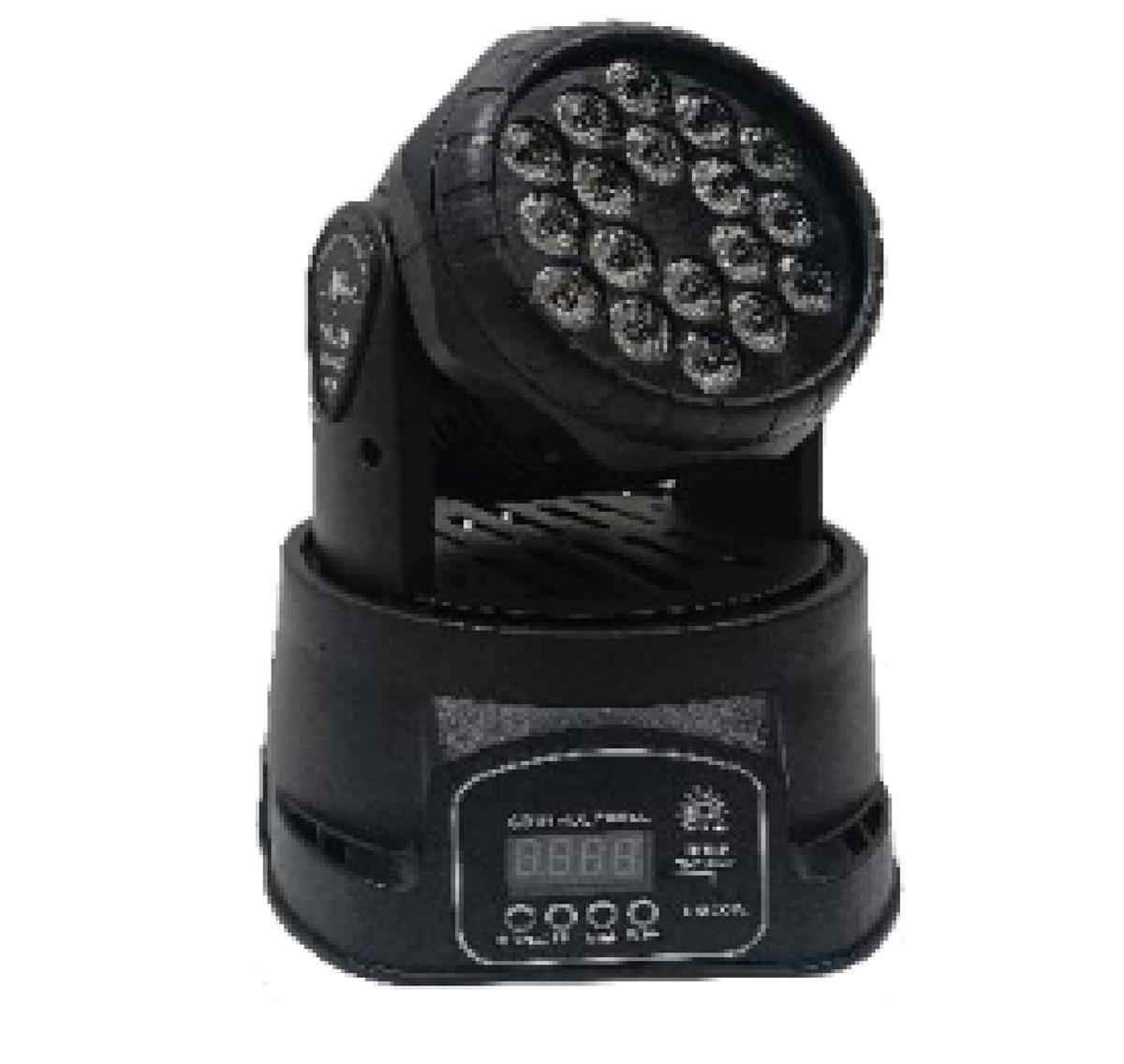MINI BEAM 18*3 RGB (6
ROJOS, 6 AZULES 6
VERDES)
