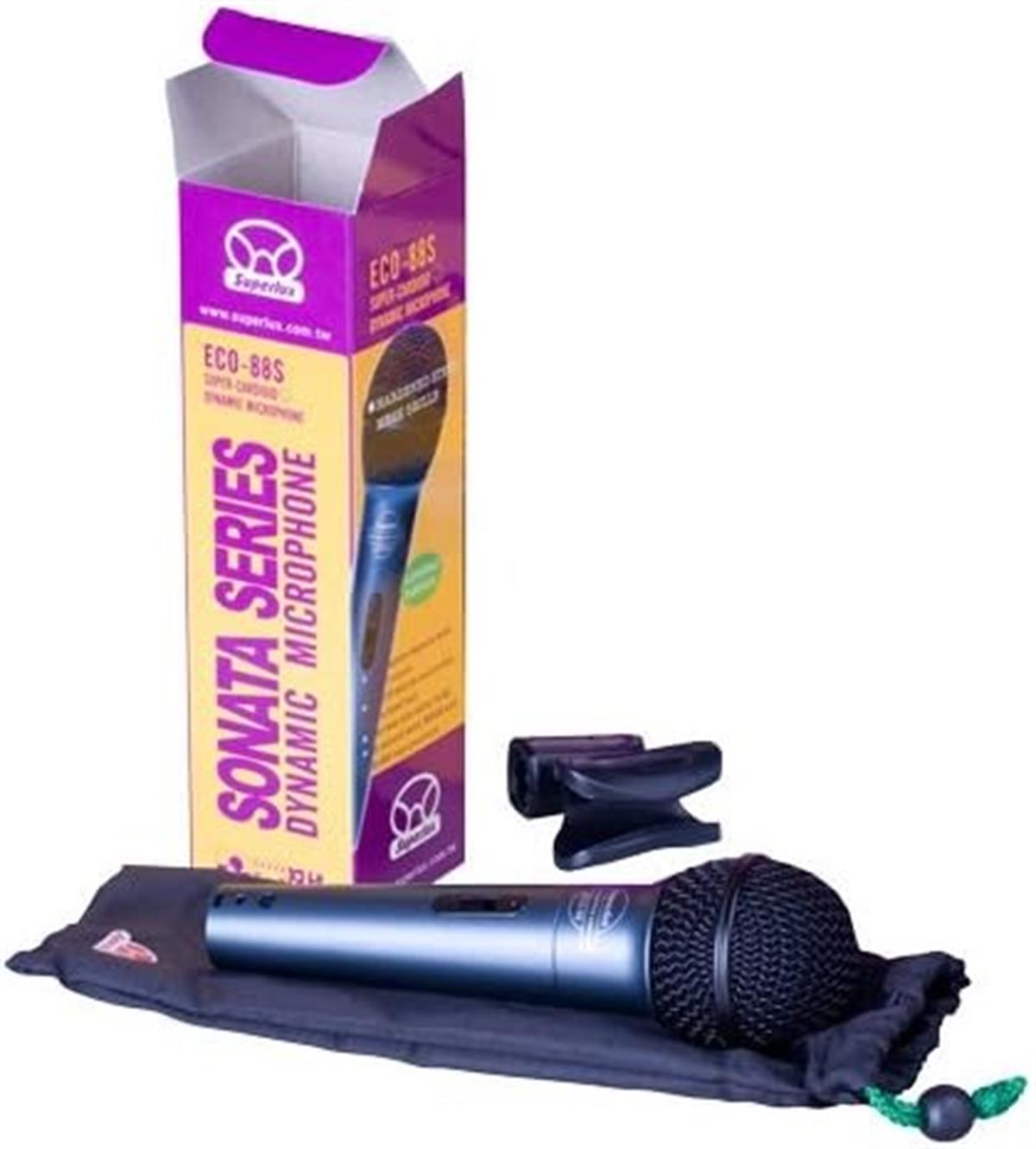 MICROFONO VOLCAL   CON CLIP Y FUNDA 