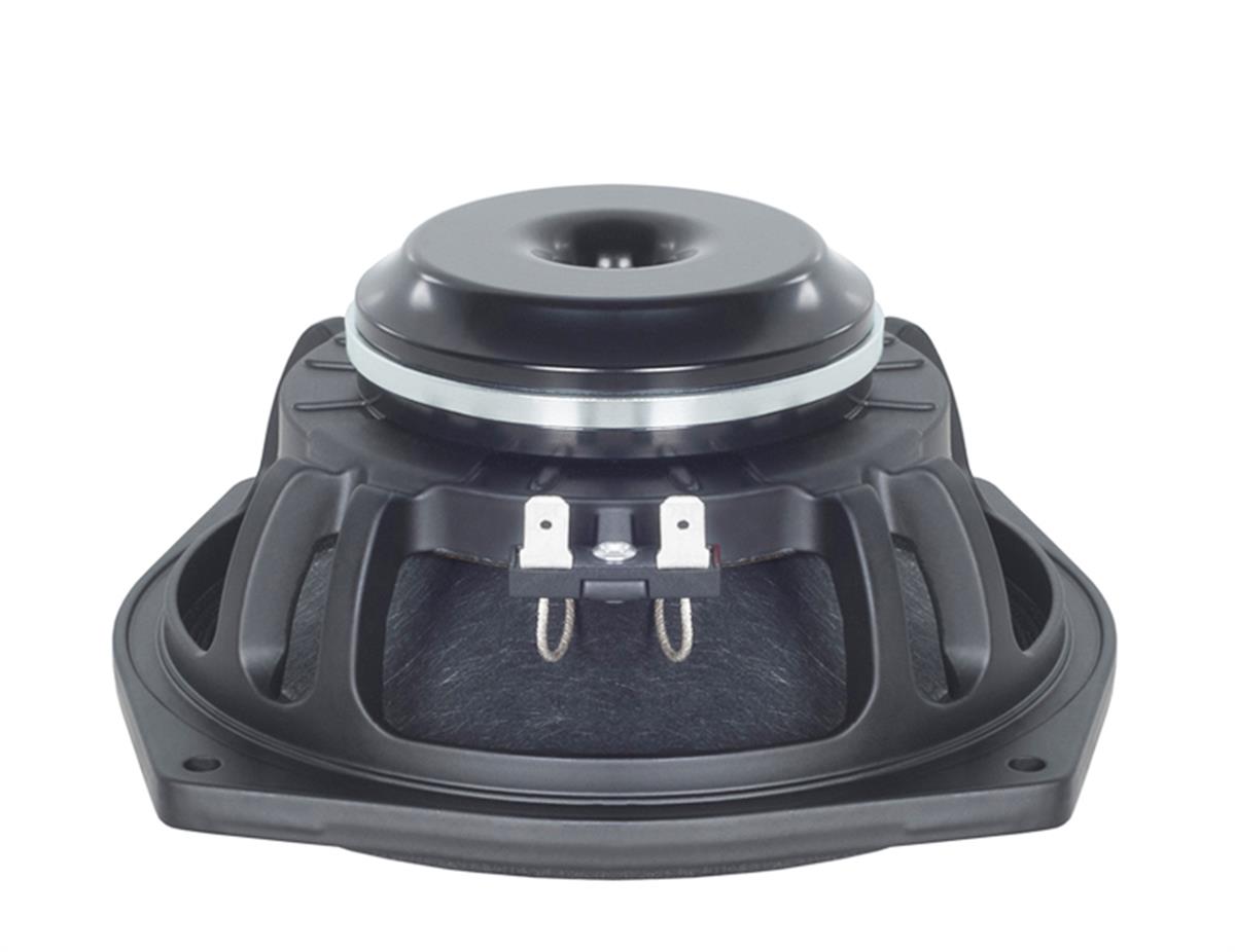 BOCINA DE 6" POTENCIA CONTINUA DE 400 WATTS CON BOBINA DE ALUMINIO DE 44 mm. 
IMAN DE NEODIMIO 