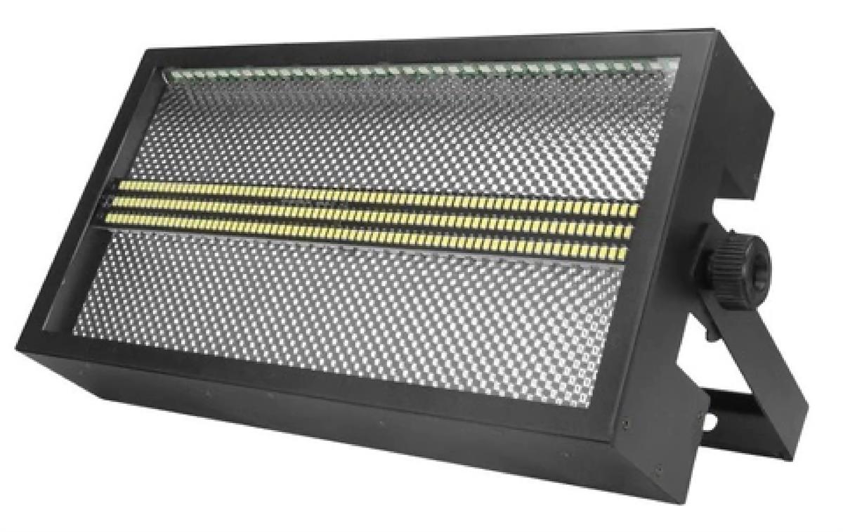Estrobo Profesional LED de Alto Poder
SMD5730 LED Blanco 216 x 0.5W
SMD5050 144 Leds RGB
Colores RGB 3 en 1 Full Color
7/13/148 Canales
Modos: DMX512, Automático, Audiorítmico, Maestro/Esclavo