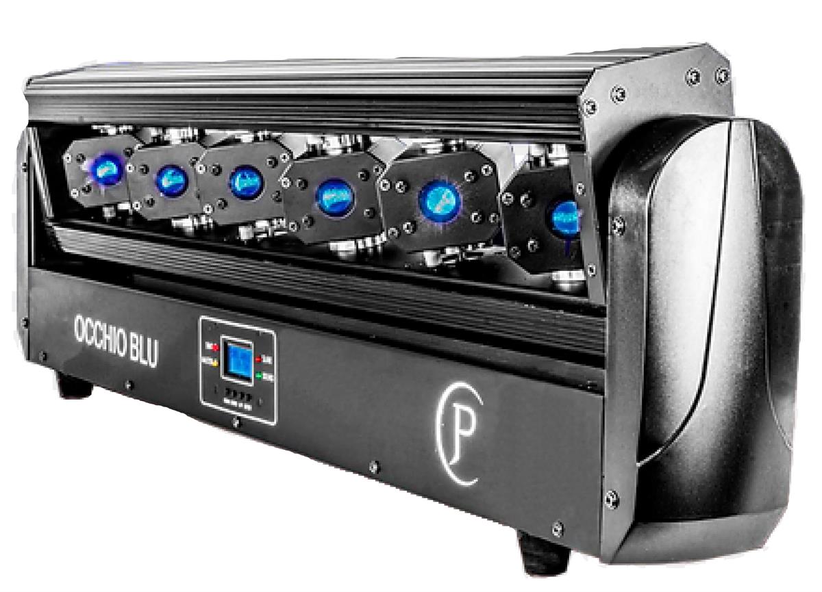 Láser Azul de 500mw
Protección IP20
Paneo: 140°
Tildeo: 160°
Sorvomotor de Alto Rendimiento
Modos: DMX512, Automático, Maestro/Esclavo
