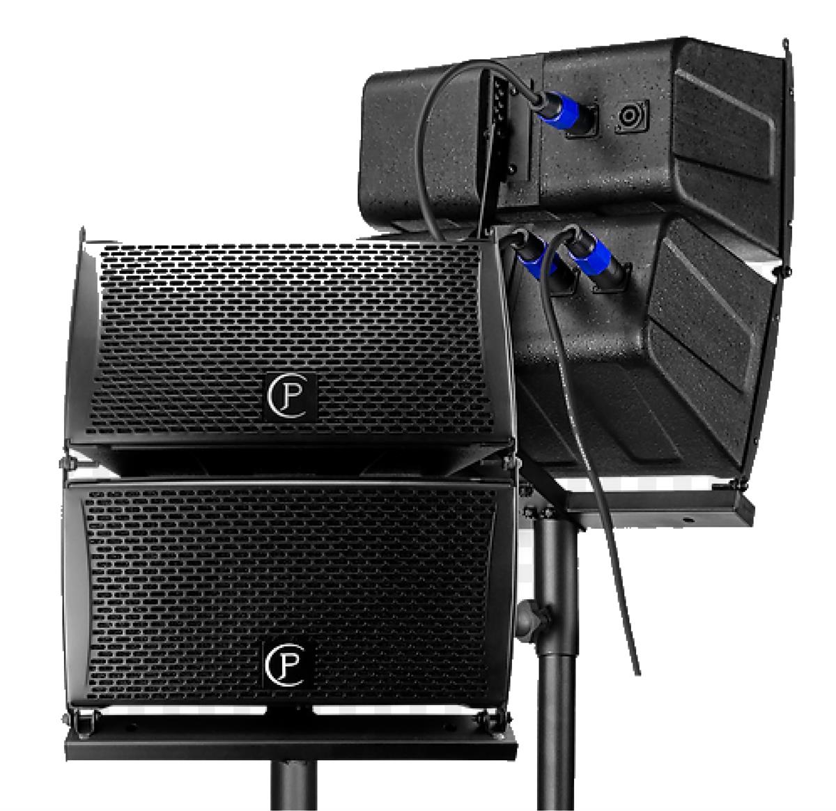 4 Satélites de 2 Bocinas de 4’’ C/U
Array System
Frecuencia: 90Hz - 18KHz
Power MAX: 400W
Nominal Power: 200W
