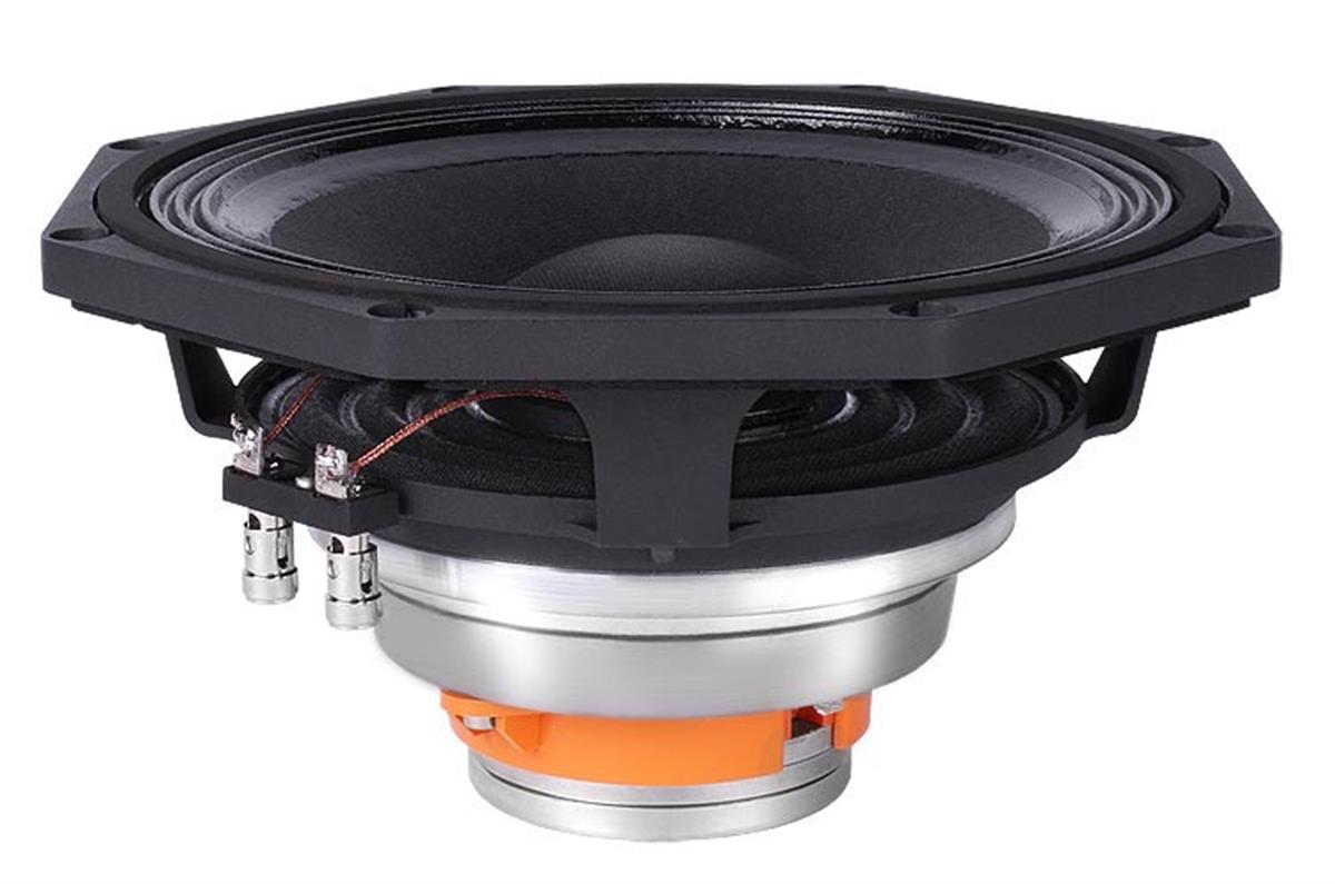 BOCINA DE NEODIMIO 8" 560W 95 dB COAXIAL. 