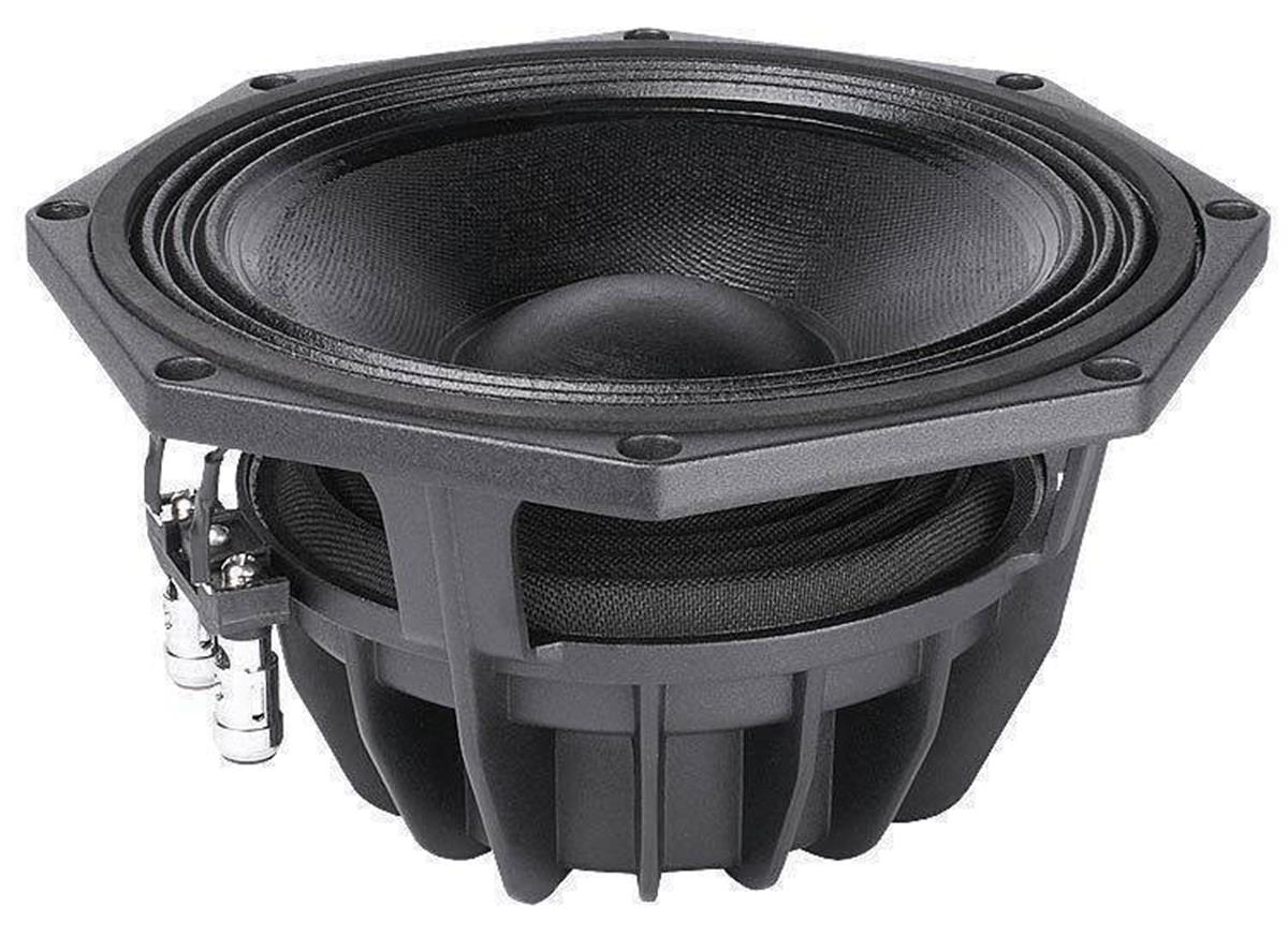 BOCINA 8" DE NEODIMIO 400W 95 dB COAXIAL, 8 OHMS. 