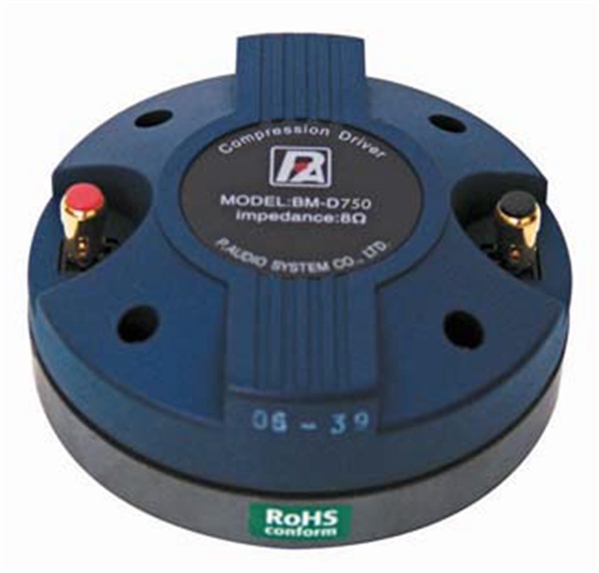 DRIVER DE 8 A 16 OHMS A 100W RMS, 108 dB