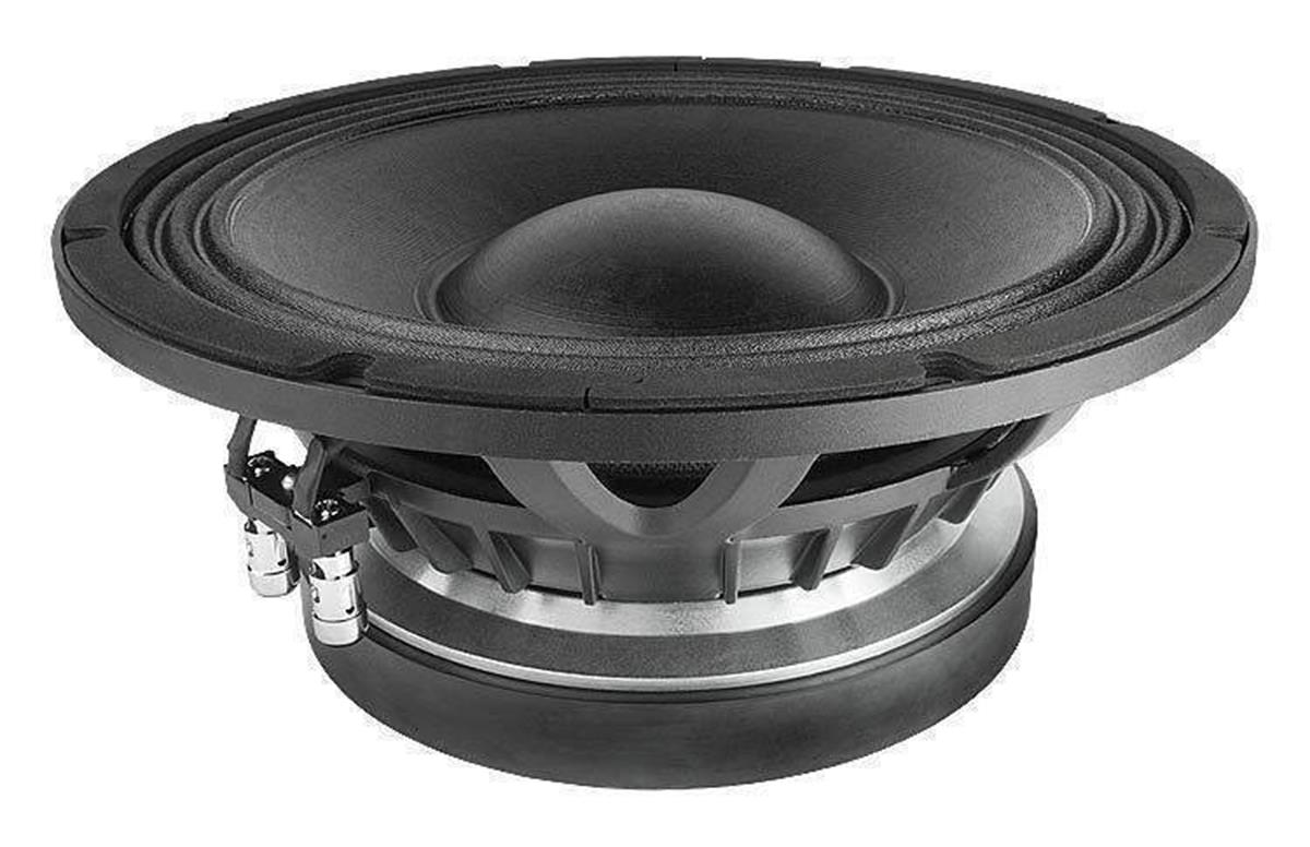 BOCINA 12" CON IMÁN DE FERRITA, POTENCIA AES DE 1000W. FRECUENCIAS DE 45 Hz A 1,600 Hz A 8 OHMS. 