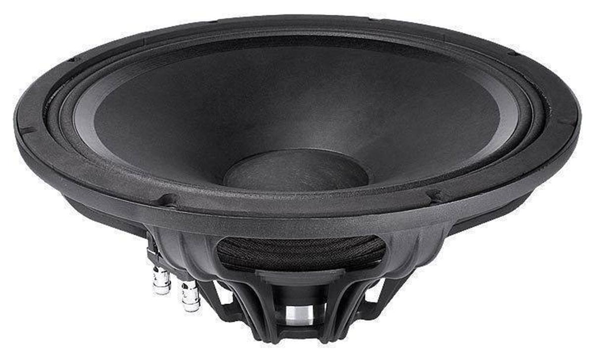 BOCINA 15" CON IMÁN DE NEODIMIO. POTENCIA AES DE 500W. FRECUENCIAS DE 35 Hz A 3,150 Hz A 8 OHMS. 