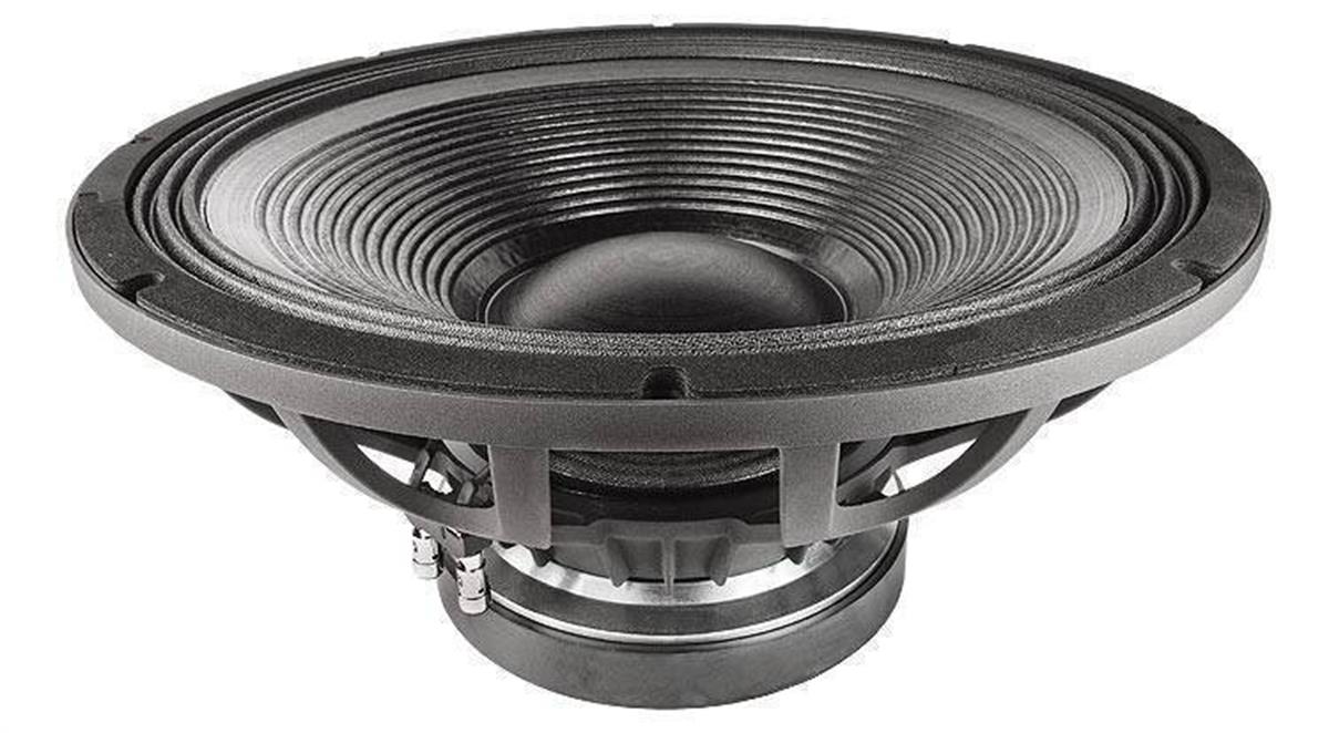 BOCINA 18" FERRITA 1200W-98dB-8OHMS.
