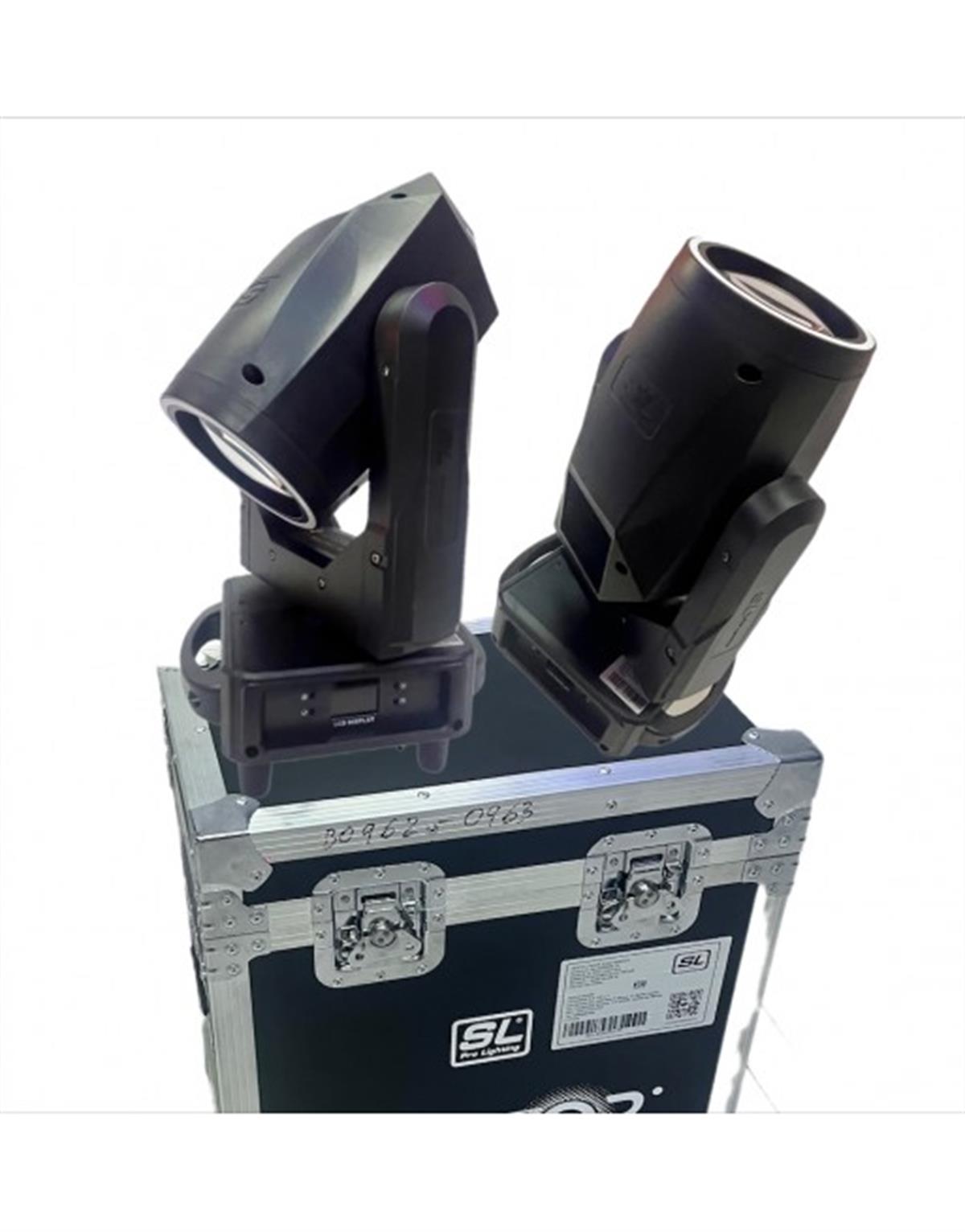 CABEZA 7R RAPTOR CON ANILLO DE LED CASE C/2 PZAS