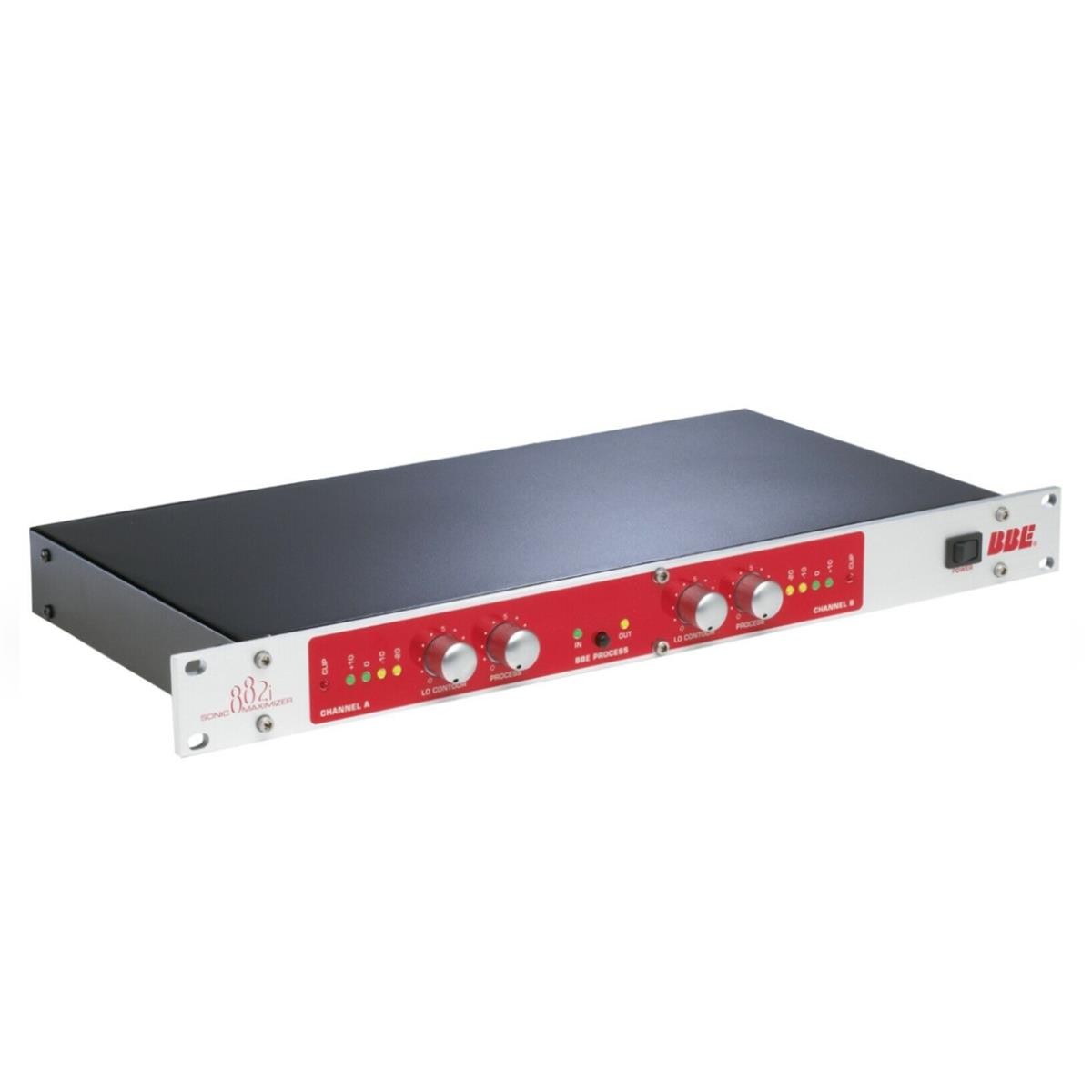 Procesador de audio de 2 canales para mezclas mono dobles estéreo o separadas