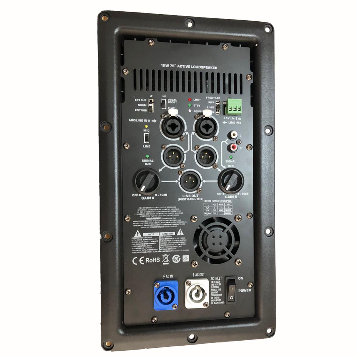 Modulo amplificado tipo qsc p/medios