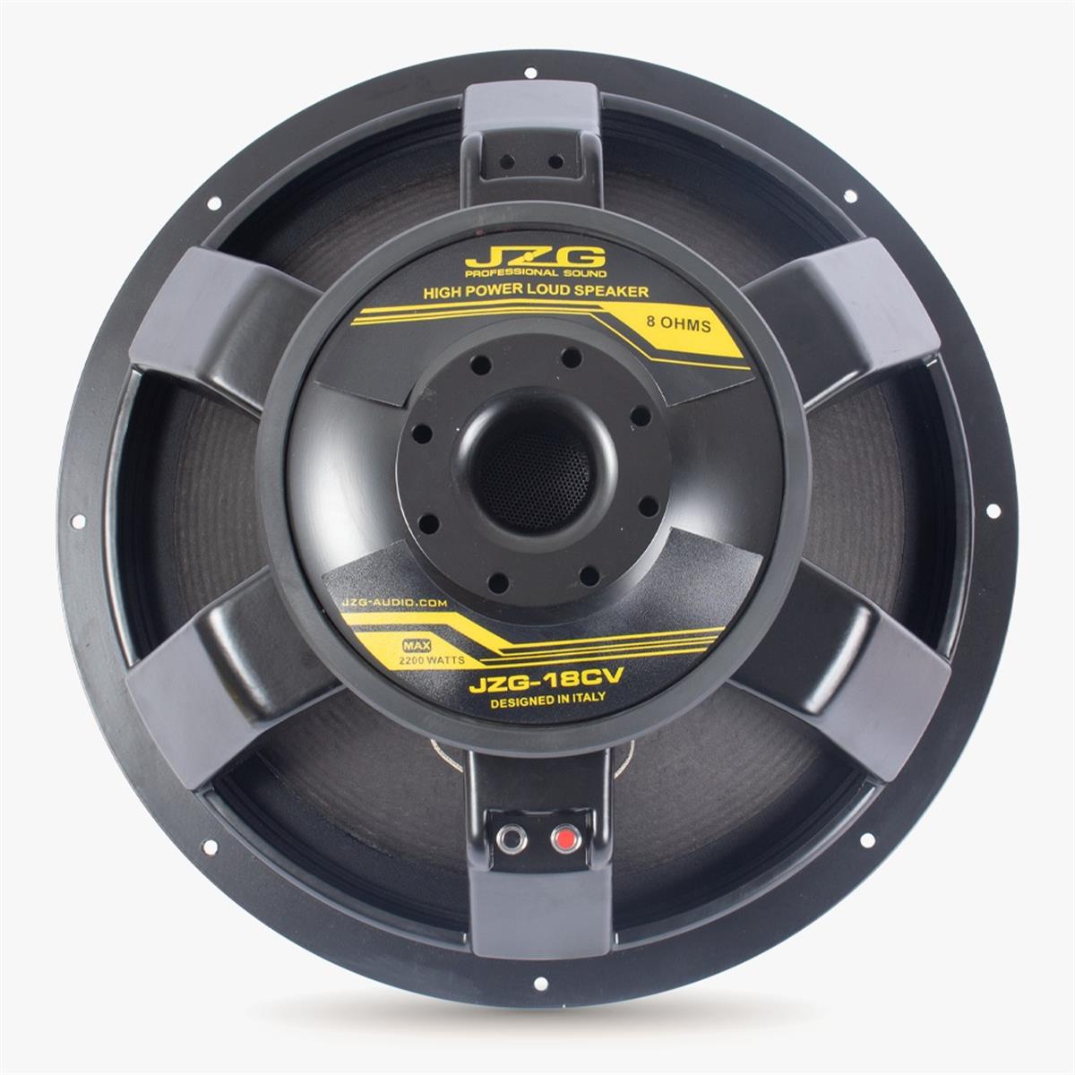 Bobina 4" kapton, RMS 1100w, 2200w max 8 ohms cono no prensado