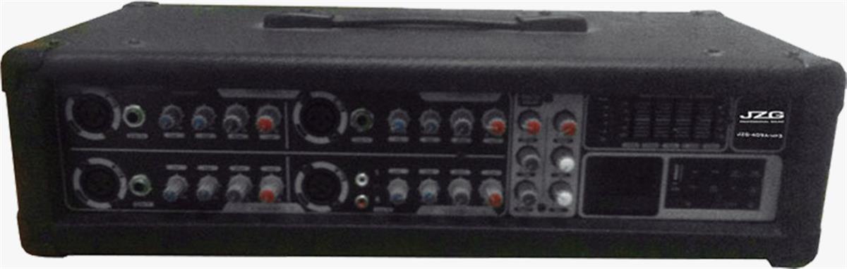 ENTRADA USB, SD, BLUETOOTH, MP3, 4 CANALES DE ENTRADA MONO
(MICRO/LÍNEA), ECUALIZADOR 5 BANDAS, 150 WATTS RMS mono micro/linea, ecualizacion de banda, 150w rms