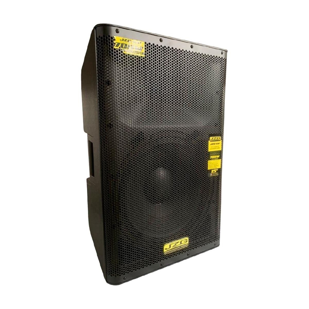 BAFLE PASIVO DE 15” 2 VÍAS

Impedancia: 4 ohms

Potencia RMS: 350 Watts

Potencia MÁX.: Woofer: 700 Watts

Bobina de voz: 15 inch

Peso del imán: 2.5 inch(63.5mm) 60 Oz

Sensibilidad: 96 dB

Respuesta de frecuencia: 45Hz-20KHz

Tweeter: 1. 74″titanium tweeter