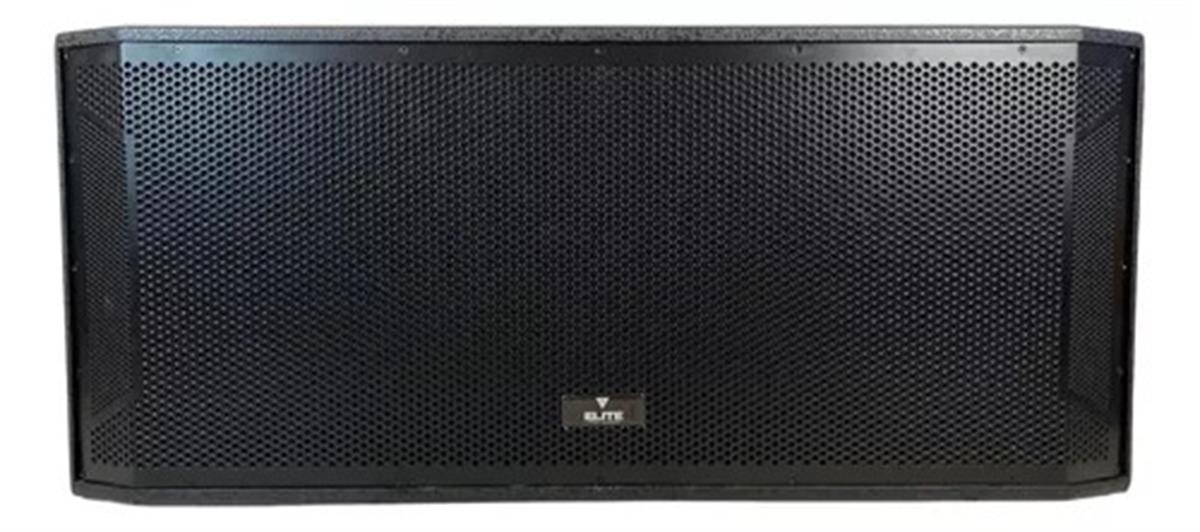 Subwoofer 2x18 Amplificado 2600w Eds218p Elite Pro Aleman