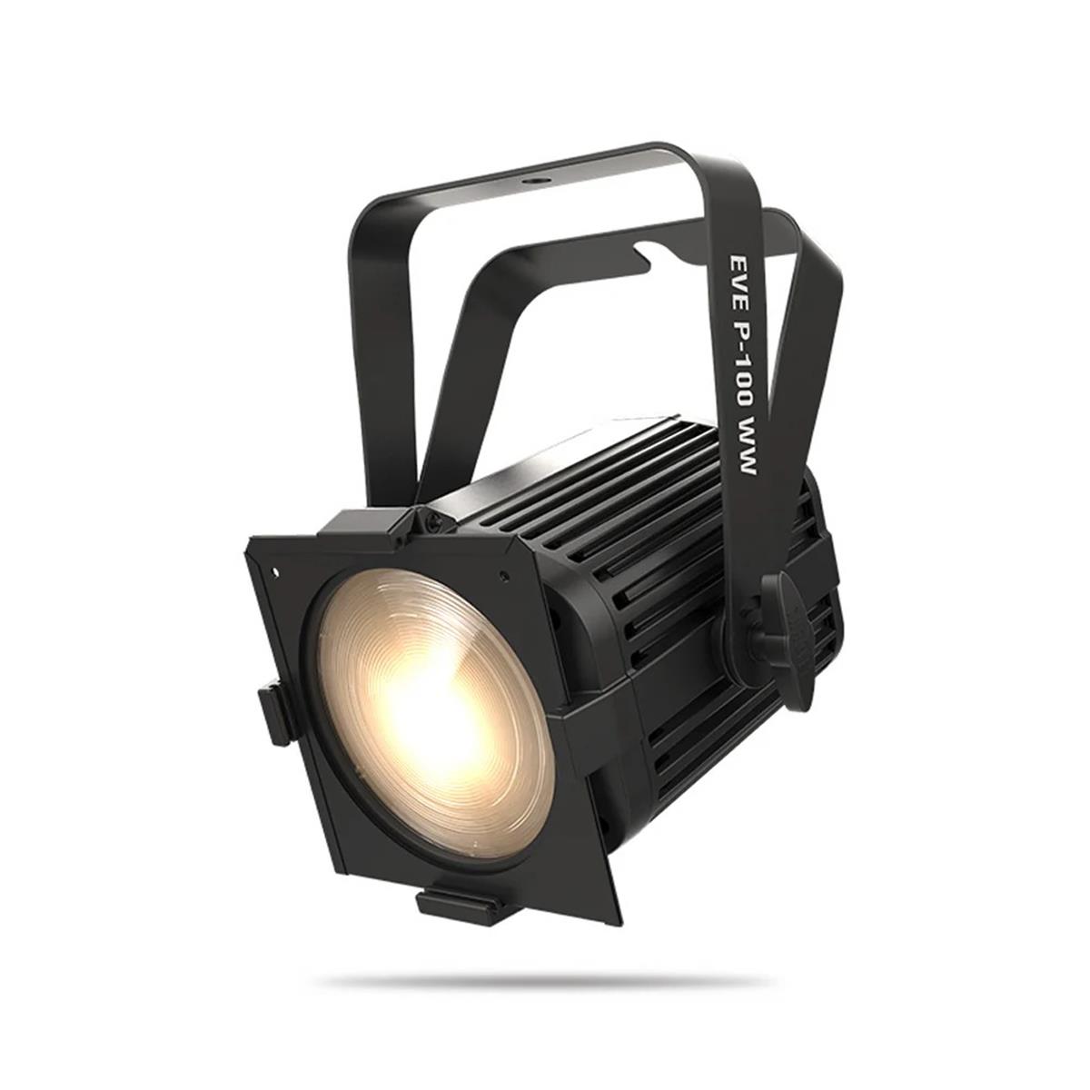 Cálido, brillante y uniforme, el wash está a la mano con EVE P-100 WW, una luz wash blanco cálido de alta potencia (3500 K) diseñada para aplicaciones móviles e instalación. Incluye lentes magnéticas intercambiables para alterar el haz a los ángulos deseados.