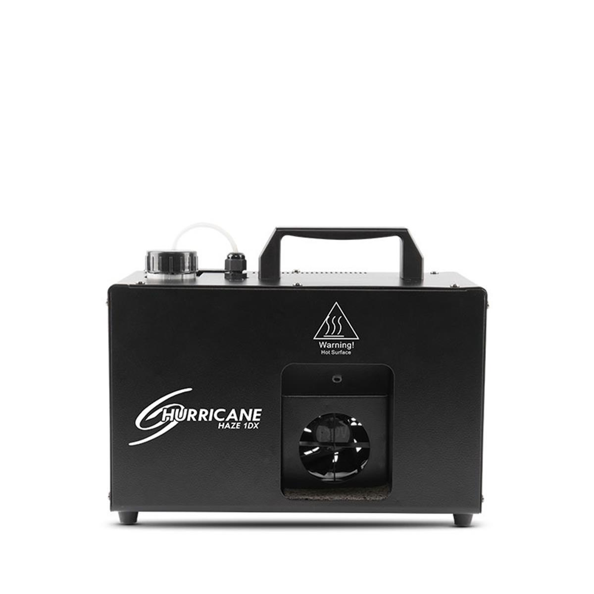 Máquina de niebla compacta y ligera que crea un ambiente sutil para realzar cualquier espectáculo de iluminación

Perilla para el control de volumen de salida para una sencilla operación autónoma

Ventilador silencioso, perfecta para utilizarse en cualquier aplicación

La pantalla digital integrada configura rápida y fácilmente las funciones DMX, y los ajustes para operación en modo independiente

Diseño compacto para colocarla con facilidad en cualquier sitio