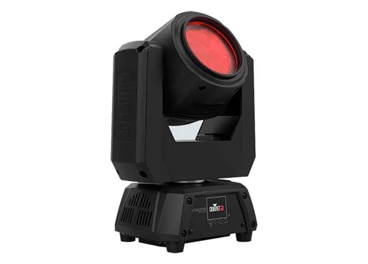 Cabeza móvil tipo Beam de última generación equipado con un LED de mezcla de colores RGBW

El giro y la inclinación continuos crean efectos únicos y sorprendentes

El modo tótem incorporado mantiene la luz encendida y sobre la pista de baile

Soporte colgante de ¼ de vuelta que permite una extracción rápida cuando sea necesario.

Conexiones de entrada / salida de energía compatibles con powerCON® para conexión de energía

Se adapta mejor a la bolsa de equipo VIP CHS-30