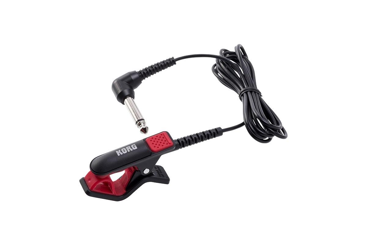 MICROFONO DE CONTACTO CLIP NEGRO Y ROJO 