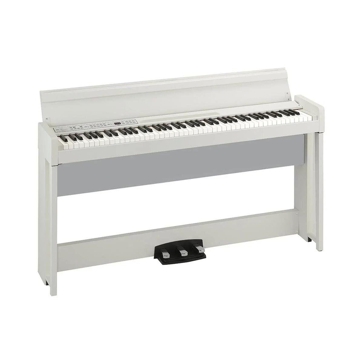 PIANO DIGITAL BLANCO TECLAS 30 SONIDOS Y BLUETOOTH