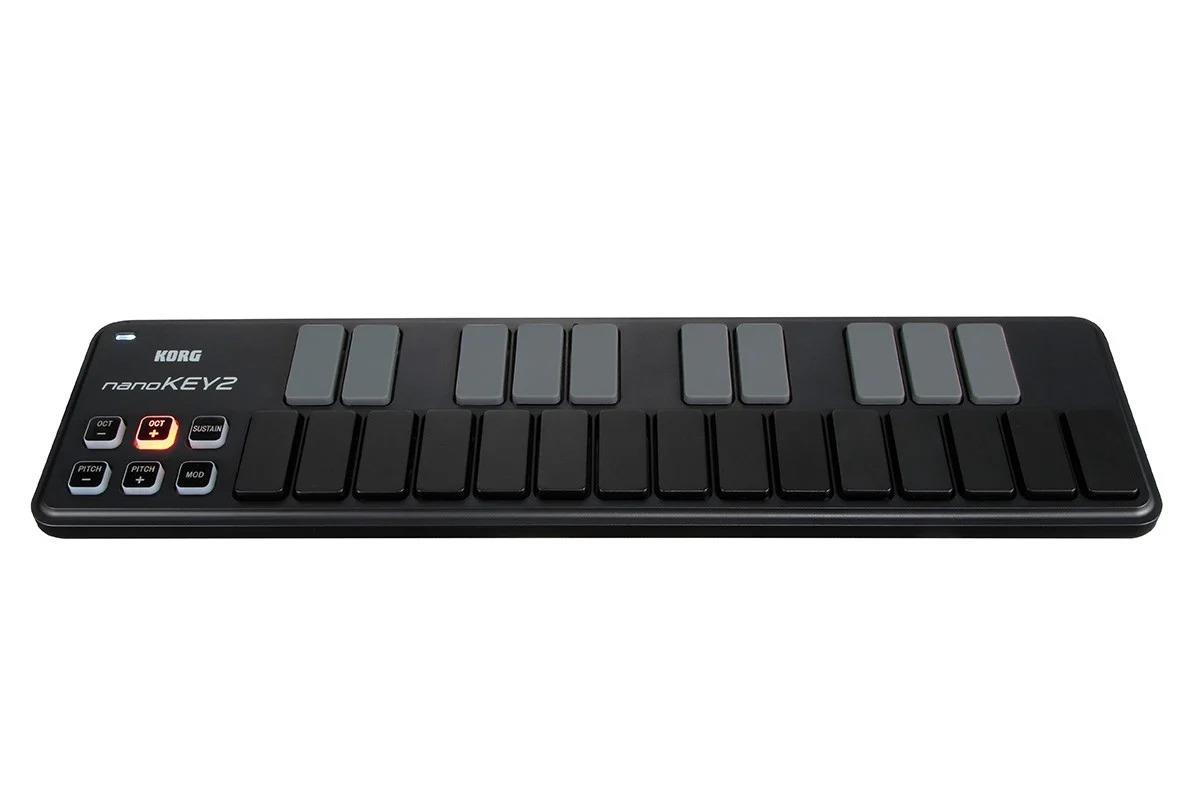 TECLADO CONTROLADOR DE 25 TECLAS NEGRO