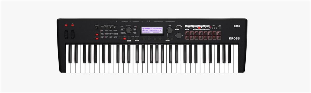 SINTETIZADOR KROSS 2 61 TECLAS NEGRO MATE
