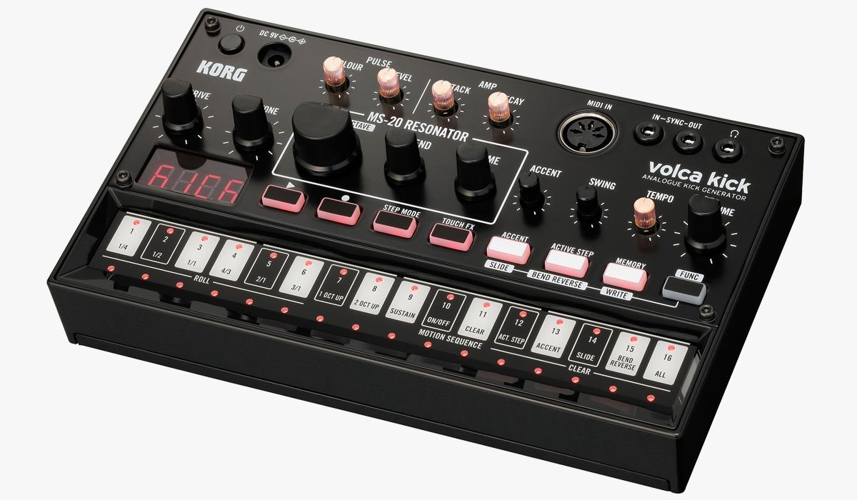 SINTETIZADOR VOLCA KICK, GENERADOR DE BOMBO ANALOGICO