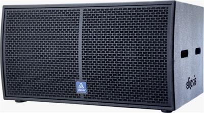 Subwoofer activo 18" doble de 2400w RMS, 135 dB peak a 8 ohms. 