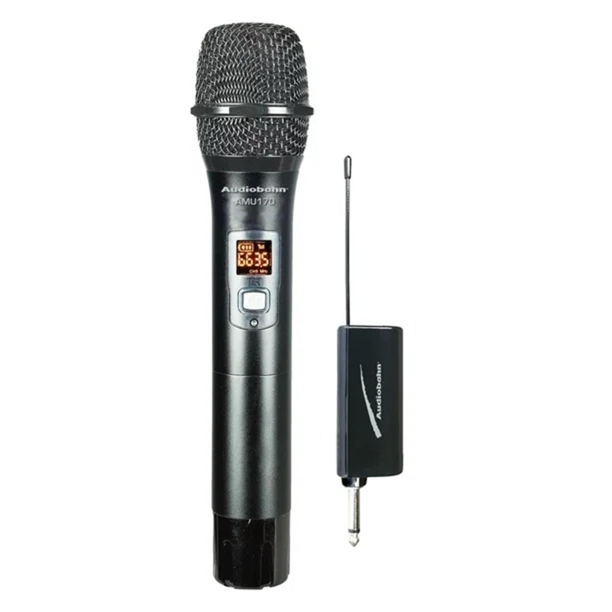 Micrófono Inalámbrico UHF con receptor plug.
Rango de frecuencia: 630-680MHz
Frecuencia de respuesta: 30Hz-18KHz
Rango S/N: 91 dB
Rango de trabajo: 30-50 metros