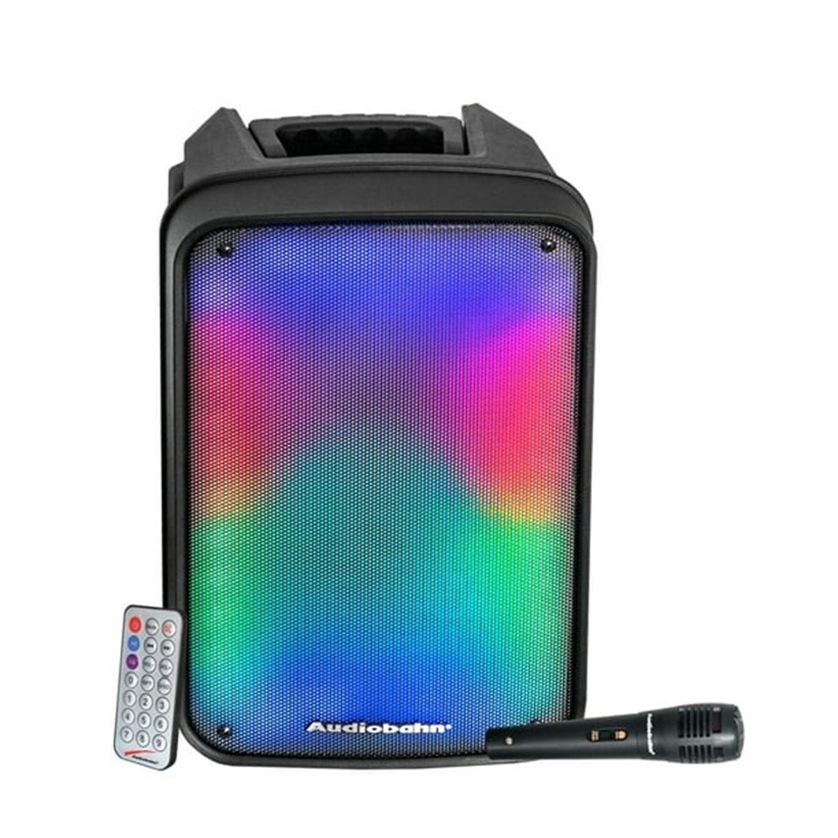 
Bafle Recargable 8
TWS (Tecnología para vincular 2 bafles activos simultáneamente)
BT/USB/TF/FM/AUX/Entrada micrófono/Led
Batería de litio: 3.7V
2400mAh
Potencia: 9,000 W P.M.P.O.